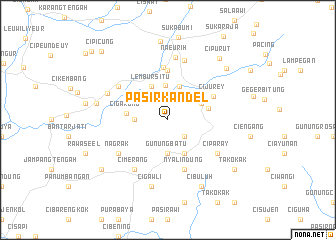 map of Pasirkandel