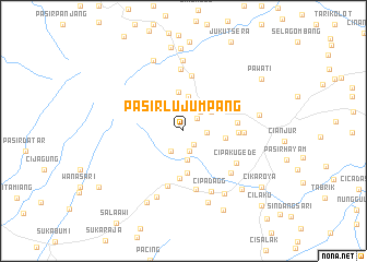 map of Pasirlujumpang