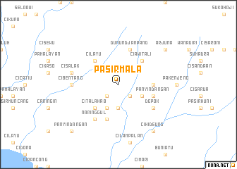 map of Pasirmala