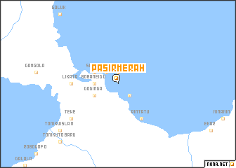 map of Pasirmerah