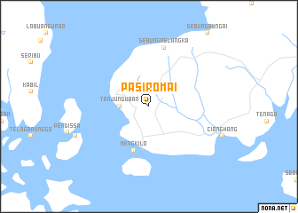 map of Pasiromai