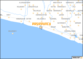 map of Pasirpuncu