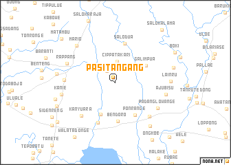 map of Pasitangang