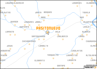 map of Pasito Nuevo