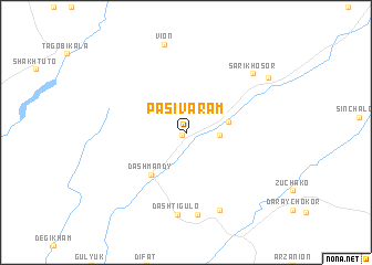 map of Pasivaram