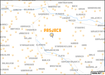 map of Pasjača