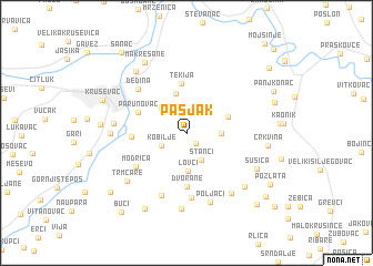 map of Pasjak