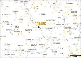 map of Pasjak