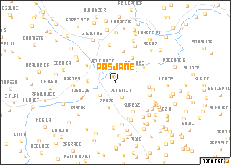 map of Pasjane