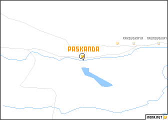 map of Paskanda