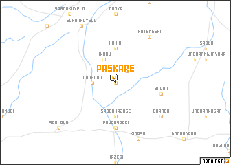 map of Paskare