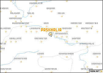 map of Paskhaliá