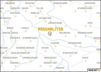 map of Paskhalítsa
