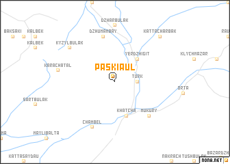 map of Paskiaul