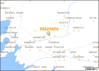 map of Påskmark