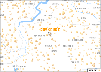 map of Paskovac