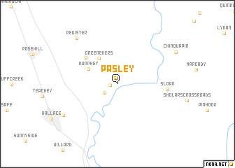 map of Pasley