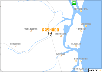 map of Pasmado