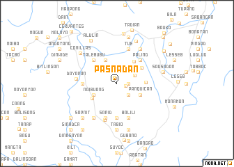 map of Pasnadan