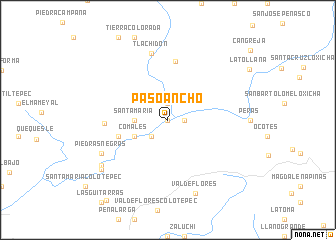 map of Paso Ancho