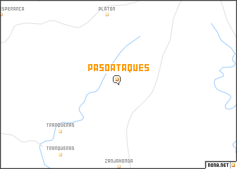 map of Paso Ataques