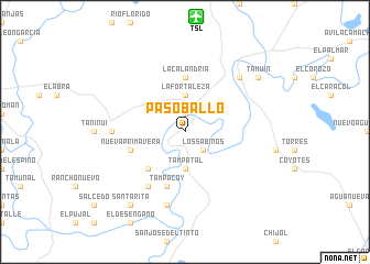 map of Paso Ballo