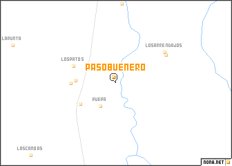 map of Paso Buenero