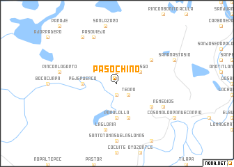 map of Paso Chino