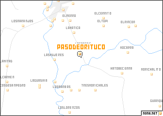 map of Paso de Orituco
