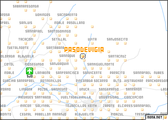 map of Paso de Vigía