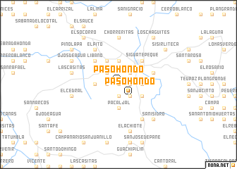 map of Paso Hondo