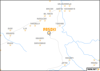 map of Pasoki