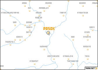 map of Pasok