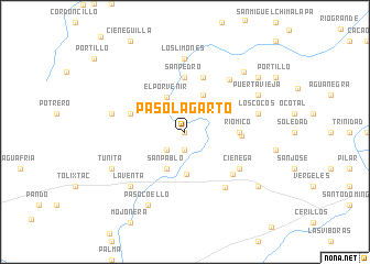 map of Paso Lagarto