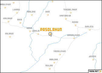 map of Pasolahun