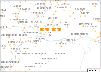 map of Paso Largo