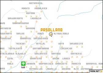 map of Paso Llano