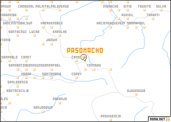 map of Paso Macho