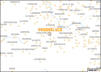 map of Paso Maluco