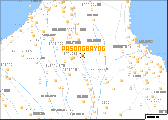 map of Pasong Bayog