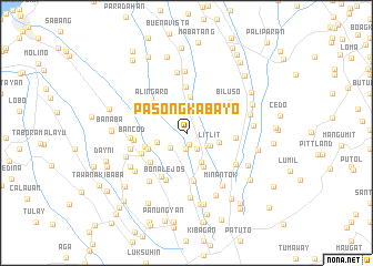 map of Pasong Kabayo