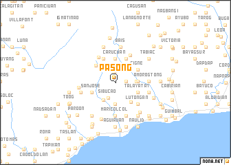 map of Pasong