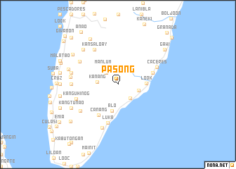 map of Pasong