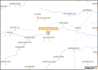 map of Paso Nogal