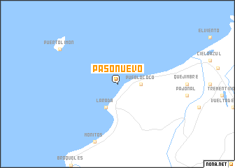 map of Paso Nuevo