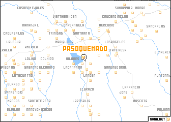 map of Paso Quemado