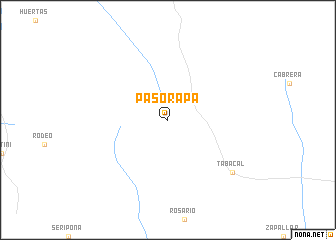 map of Pasorapa