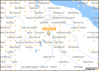 map of Pasora
