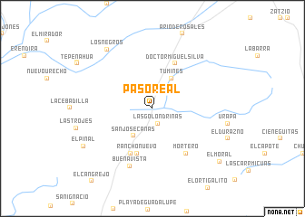 map of Paso Real