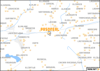 map of Paso Real